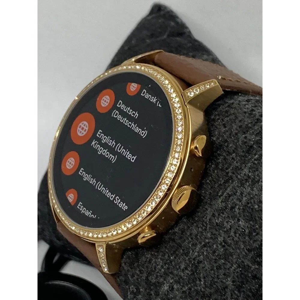 Fossil Gen 4 Authentic Digital Dial Smart Watch Custom Band FTW6011 LT432